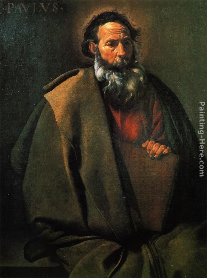 Saint Paul painting - Diego Rodriguez de Silva Velazquez Saint Paul art painting